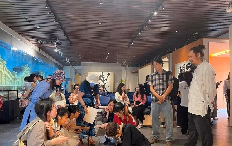 An activity of the workshop. (Photo courtesy of the organiser)