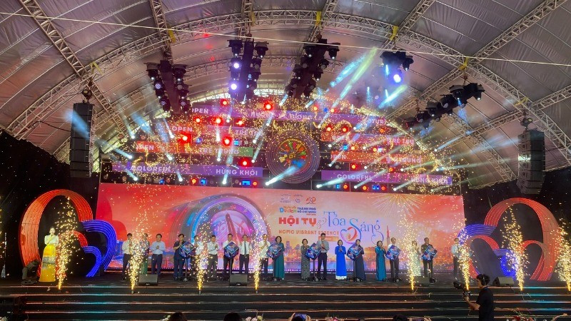The opening ceremony of the 21st Ho Chi Minh City Tourism Festival