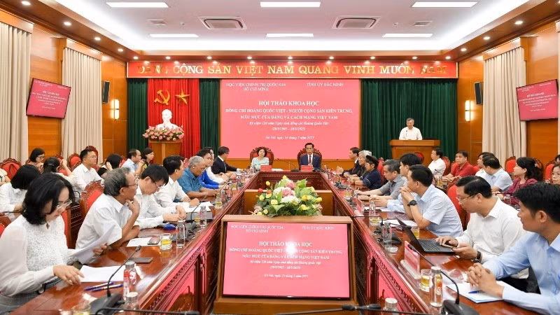 An overview of the conference. (Photo: THE DAI)