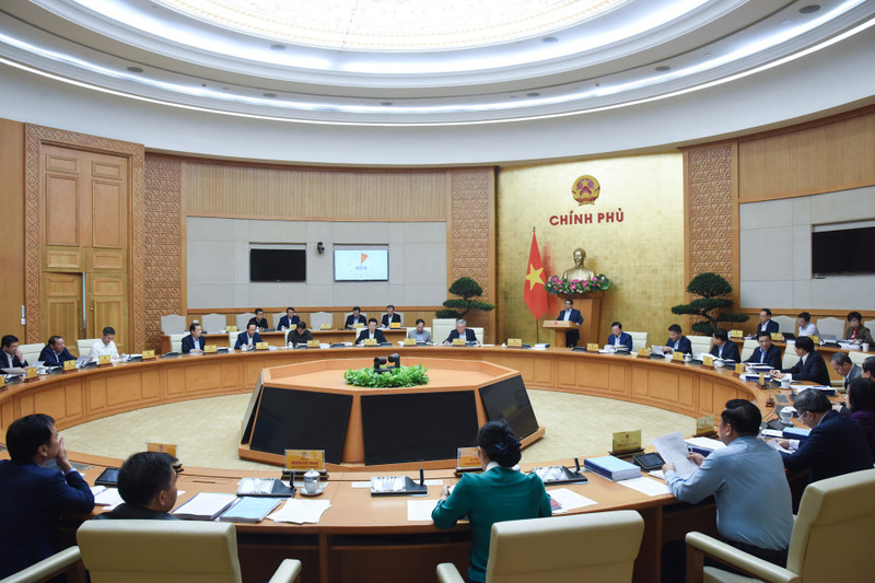 An overview of the monthly Government meeting on law-making (Photo: NDO)