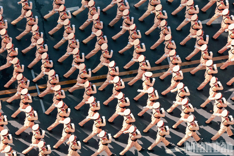 [In Pictures] A Spectacular Aerial View of Military Parade and Marching Columns