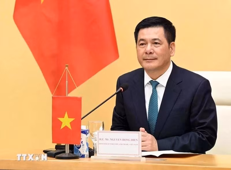 Vietnamese Minister of Industry and Trade (MOIT) Nguyen Hong Dien (Photo: VNA)