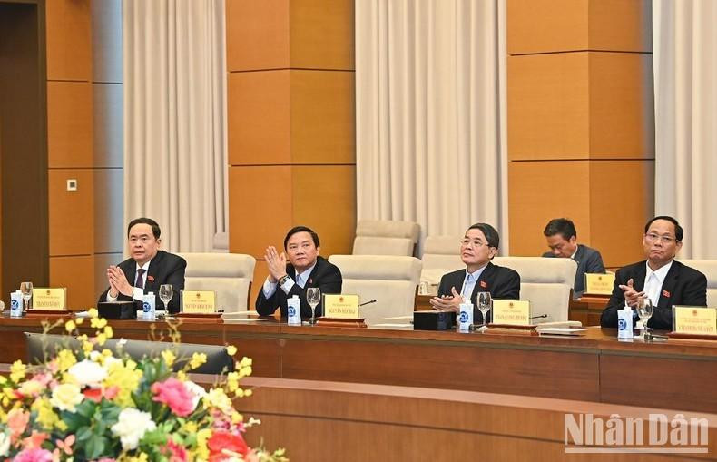 Vice chairmen of the National Assembly at the ceremony.