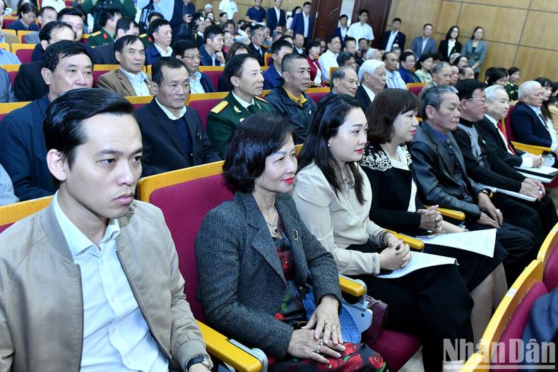 Delegates and voters at the conference.