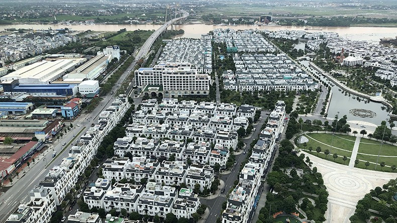 An urban area in Hai Phong. (Photo: Tue Nghi)