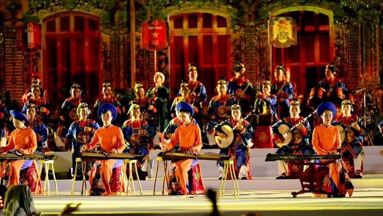 A performance at the opening ceremony.