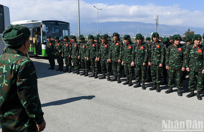 The whole team before departing Turkey.