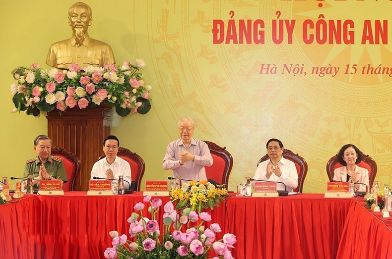 General Secretary Nguyen Phu Trong and Party and State leaders attend and direct the conference. General Secretary Nguyen Phu Trong and Party and State leaders attend and direct the conference.
