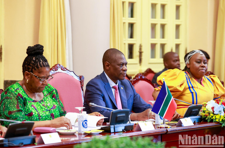 South African Paul Mashatile speaks at the talks. South African Paul Mashatile speaks at the talks.