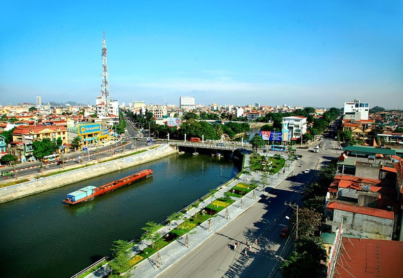 An aerial view of Hoa Lu City. (Photo: Truong Huy) An aerial view of Hoa Lu City. (Photo: Truong Huy)