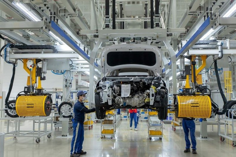Ninh Binh is one of the three largest centres for automobile assembly industry in the country. (Photo: Hoang Thanh Ha) Ninh Binh is one of the three largest centres for automobile assembly industry in the country. (Photo: Hoang Thanh Ha)