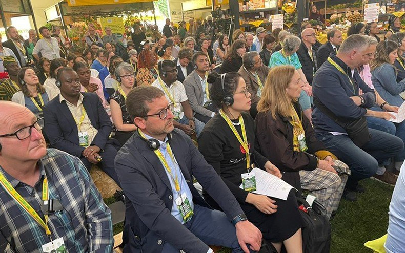 Delegates at the event.