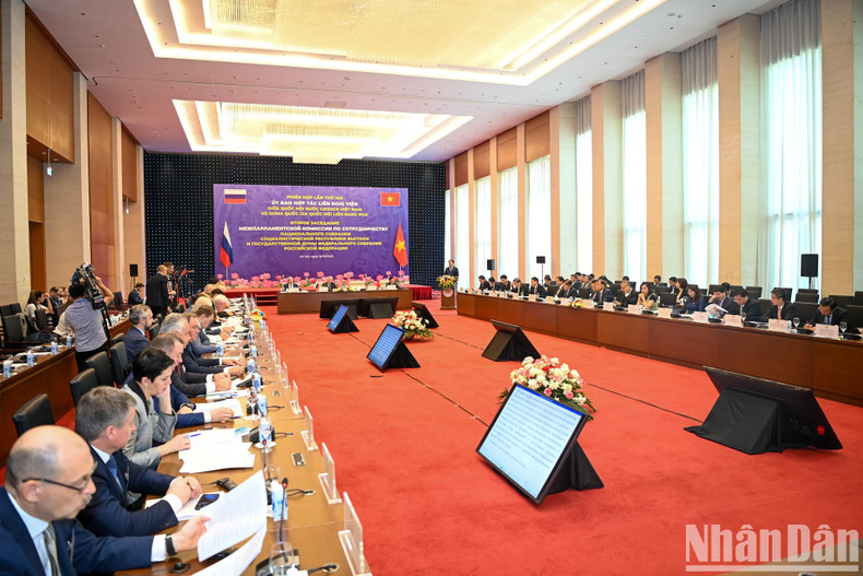Overview of the second meeting of the Vietnam-Russia Interparliamentary Cooperation Committee.