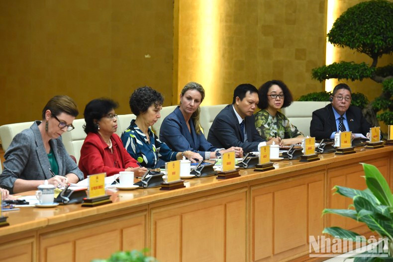 Representatives of UN organisations in Vietnam.