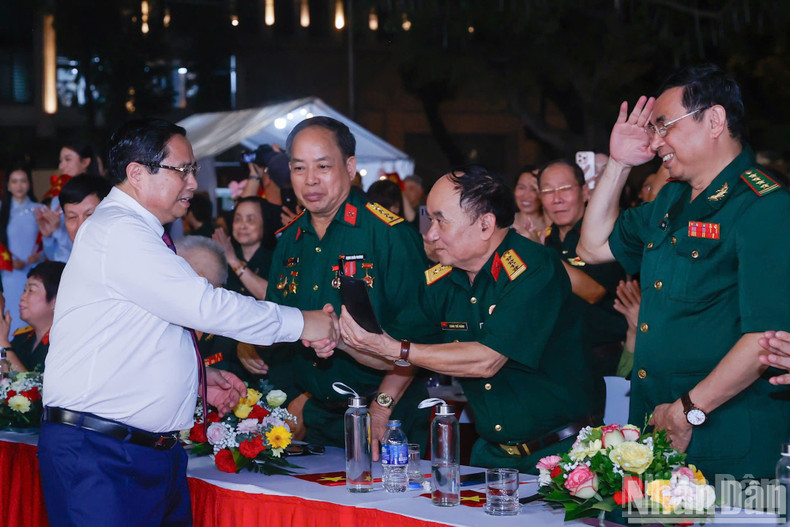 Prime Minister Pham Minh Chinh attends the programme in Hanoi. (Photo: NDO) Prime Minister Pham Minh Chinh attends the programme in Hanoi. (Photo: NDO)