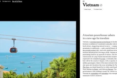 An image of the Hon Thom cable car appears in The New York Times’ introduction to Viet Nam.