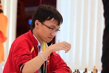 Men's blitz champion Nguyen Ngoc Truong Son