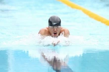 Huu Viet used to be the number one breaststroke swimmer in Southeast Asia.