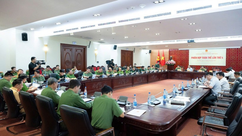 A meeting of the National Assembly’s Committee for National Defence, Security and External Relations in October 2025. (Photo: quochoi.vn)