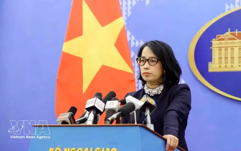 Foreign Ministry’s Spokesperson Pham Thu Hang (Photo: VNA)
