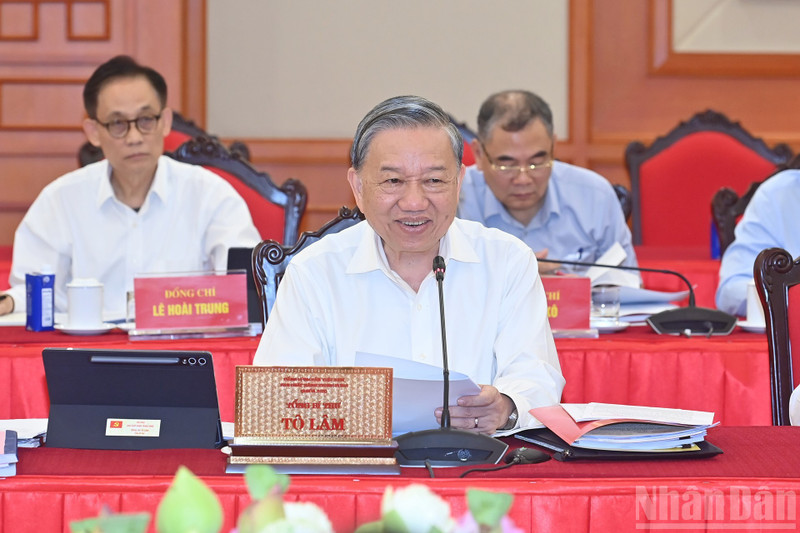 Party General Secretary To Lam (Photo: Dang Khoa)
