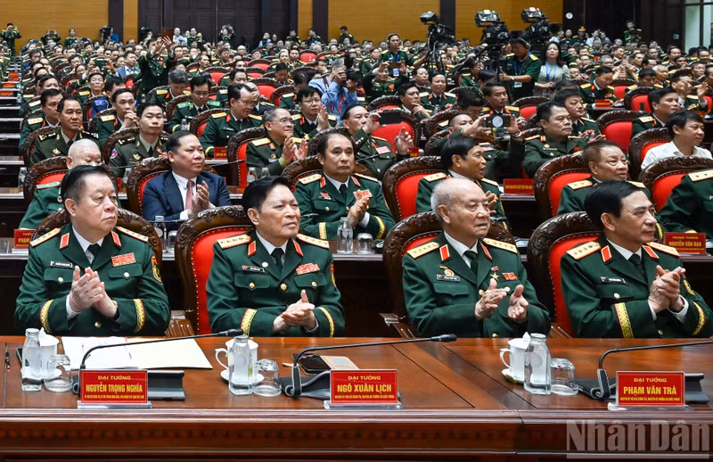 Current and former Party and State leaders and delegates attend the congress.