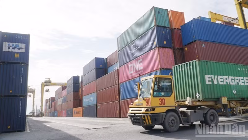 The Central-Central Highlands region's export-import activity continues to see positive growth.