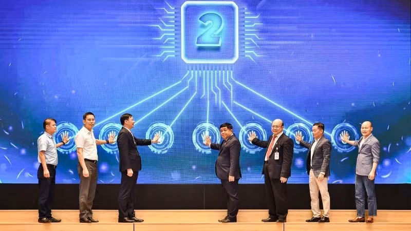 The launch of the AI Viet Nam Academy. (Photo: Duy Thanh)