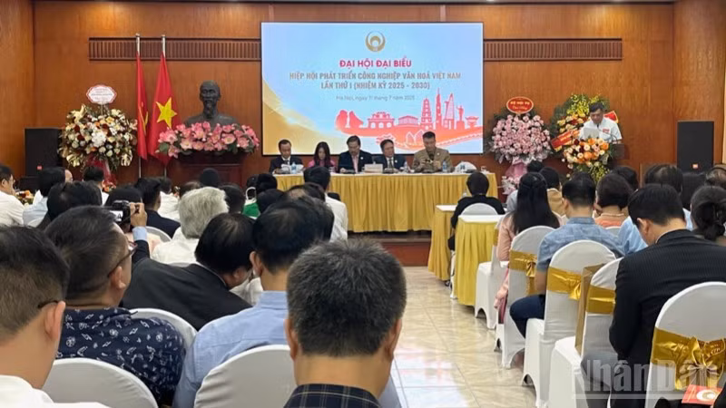 An overview of the congress of the Viet Nam Cultural Industry Development Association.