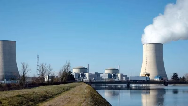 A nuclear power plant in southern France.