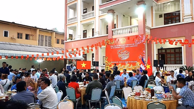 The 2026 Homeland Spring programme in Battambang. (Photo: Huy Vu)