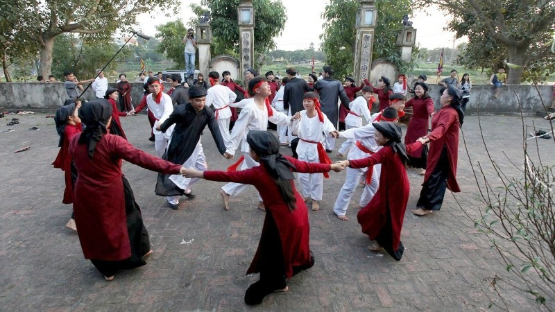 Caption: Communal Temple in Phu Tho Province. (Photo: Cong Dai)