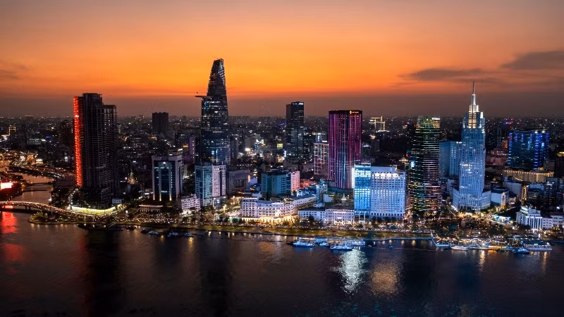 A view of Ho Chi Minh City. (Photo: Thanh Dat)