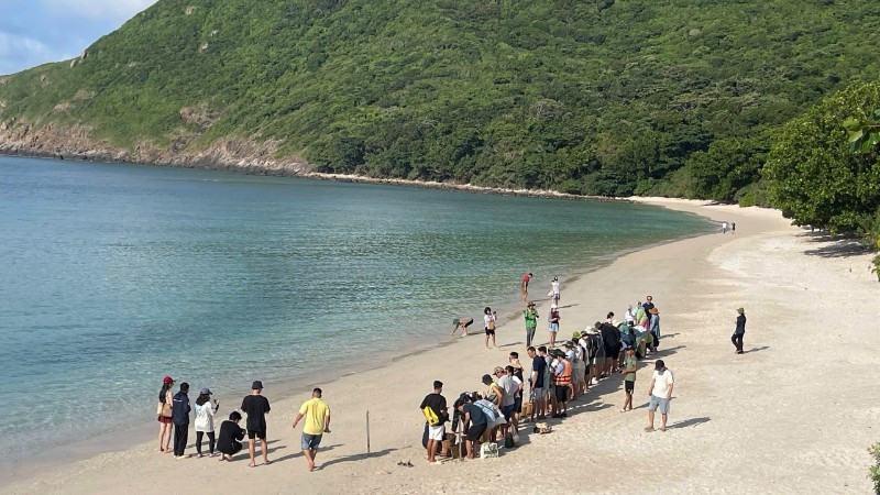 Con Dao has become a special zone under Ho Chi Minh City with great potential for eco-marine tourism development. (Photo: Manh Hao)