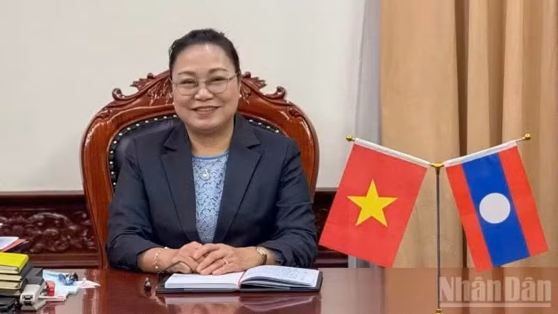 Lao Ambassador to Viet Nam Khamphao Ernthavanh.