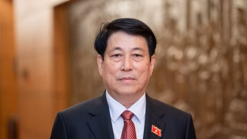 Vietnamese President Luong Cuong.