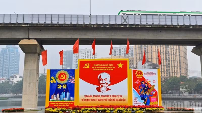 Large billboards are installed in squares, roundabouts and busy public areas to spread the message of the election day.