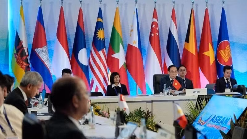 Delegates convene at the ASEAN–New Zealand Foreign Ministers' Meeting in the Philippines. (Photo: Ministry of Foreign Affairs)