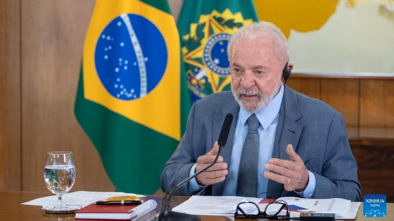Brazilian President Luiz Inacio Lula da Silva. (Photo: Xinhua)