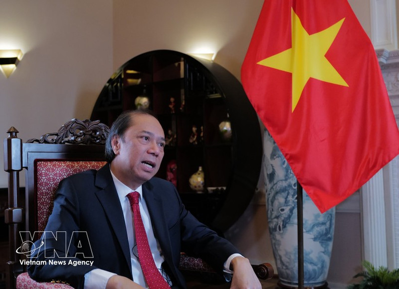 Vietnamese Ambassador to the US Nguyen Quoc Dung. (Photo: VNA) 