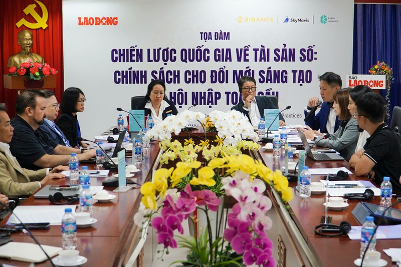 The workshop on digital assets in Viet Nam.