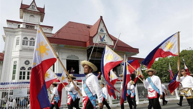 Celebrations of Philippine Independence Day in 2019. (Photo: Xinhua)