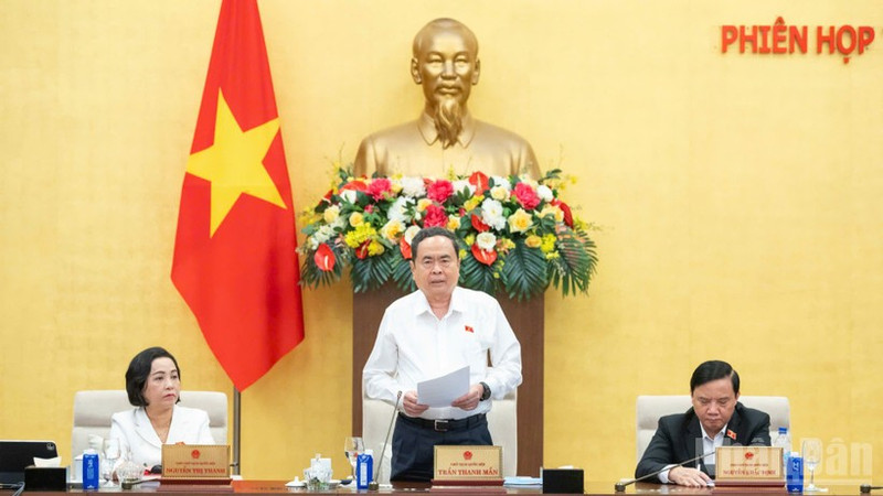 The National Assembly Standing Committee concludes its 55th session on March 19. (Photo: Duy Linh)