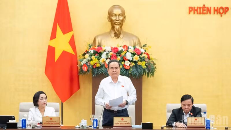 The National Assembly Standing Committee concludes its 55th session on March 19. (Photo: Duy Linh)