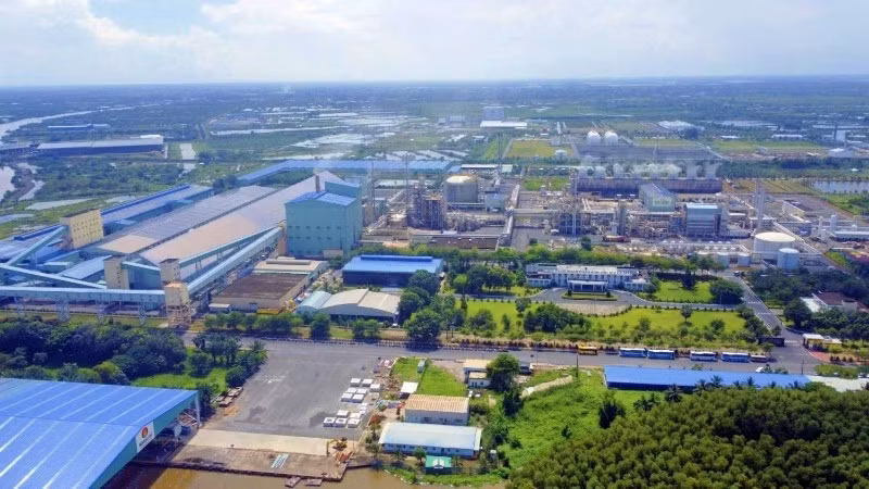 The Ca Mau Gas-Power-Fertiliser Complex.