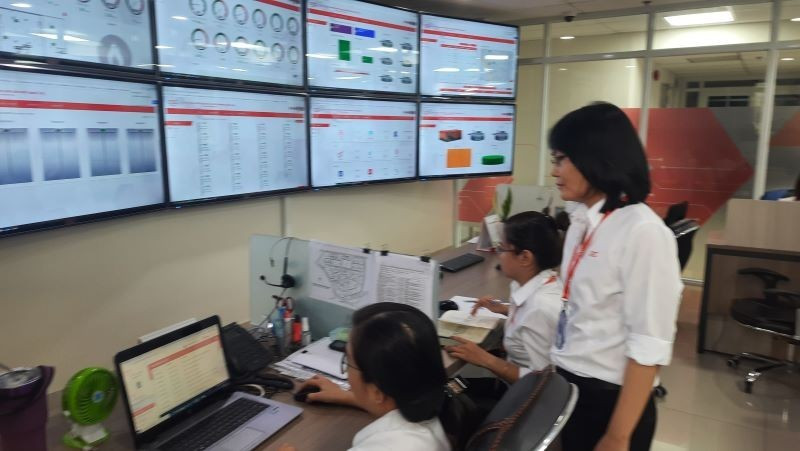 Quang Trung Software Park in Ho Chi Minh City promotes the use of AI in internal management.