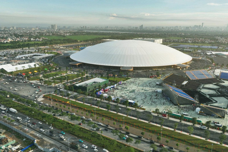 The Viet Nam Exposition Centre was inaugurated on the 80th anniversary of the August Revolution. (Photo: Thanh Dat)
