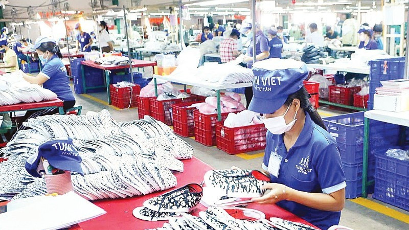 Workers at a private enterprise in Dong Nai Province.