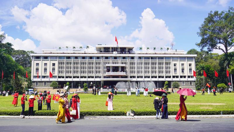 Independence Palace in Ho Chi Minh City. (Photo: The Anh)