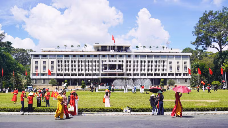 Independence Palace in Ho Chi Minh City. (Photo: The Anh)
